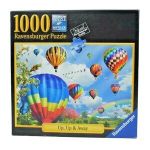Ravensburger  Up, Up and Away 1000 Piece Hot Air Balloon Jigsaw Puzzle Complete
